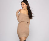 Robe pull à épaules dénudées Major Babe